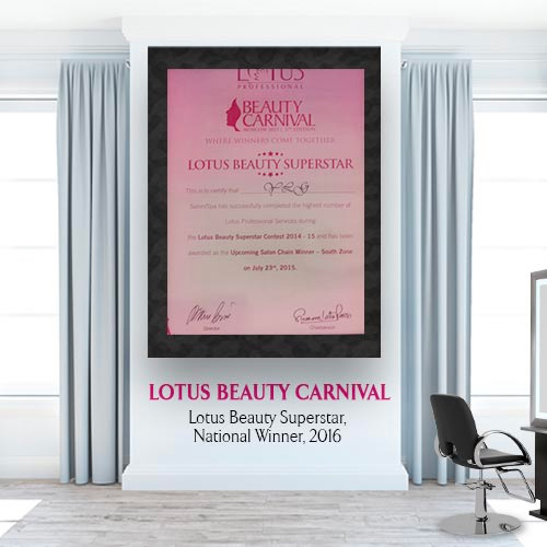 Lotus Beauty Award