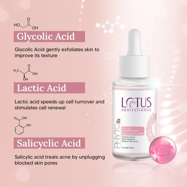 Lotus Phyto Aha Bha Booster Serum 30ml - Image 2